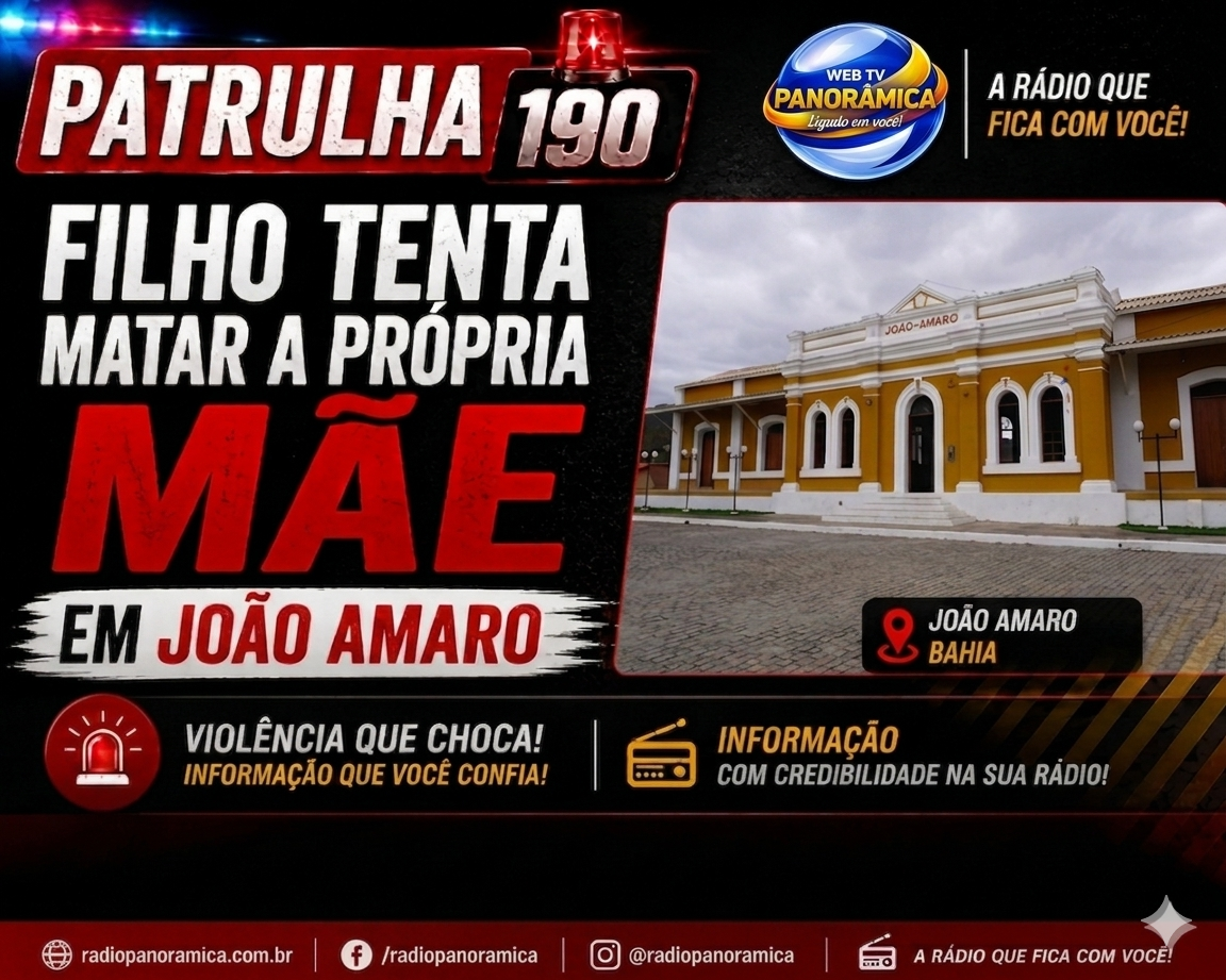 Filho tentar matar a mãe zona rural de Iaçu