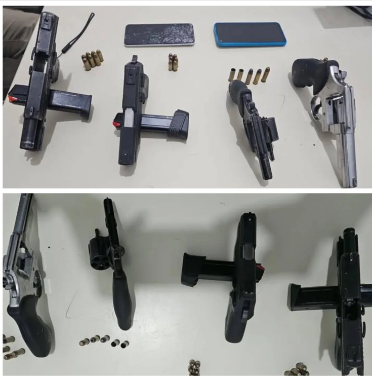 Quatro homens suspeitos de integrar uma organização criminosa morreram após um confronto com equipes da Polícia Militar